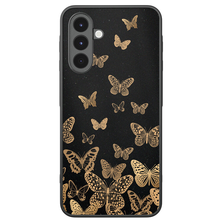 Leuke Telefoonhoesjes Samsung Galaxy A16 backcover hoesje - Vlinders