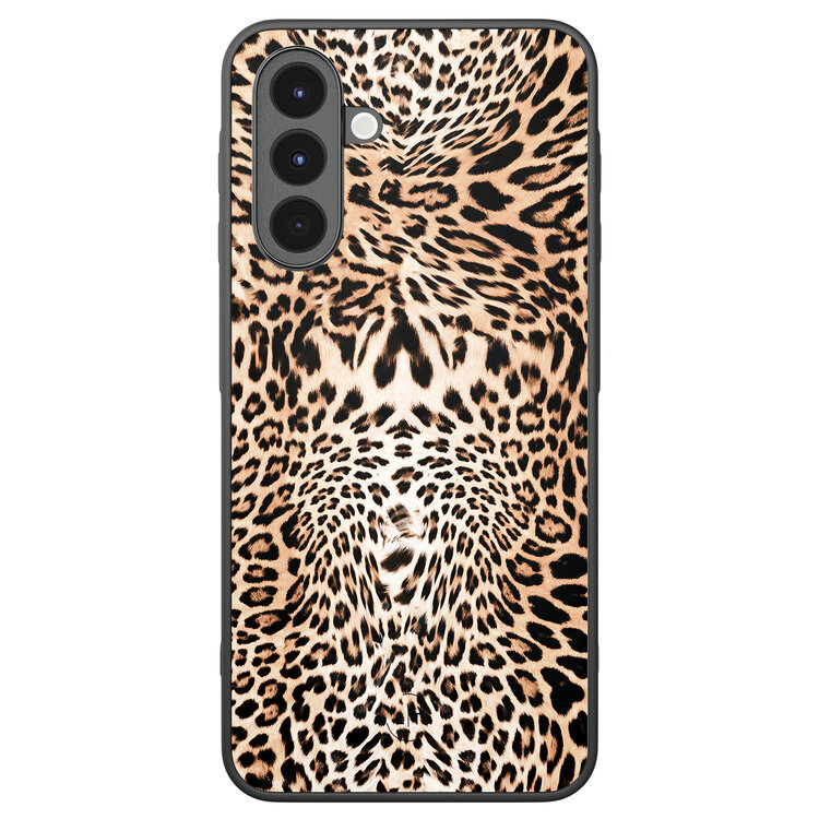 Leuke Telefoonhoesjes Samsung Galaxy A16 backcover hoesje - Luipaardprint