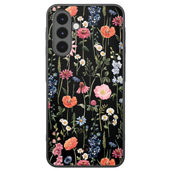 Leuke Telefoonhoesjes Samsung Galaxy A16 backcover hoesje - Dark flowers