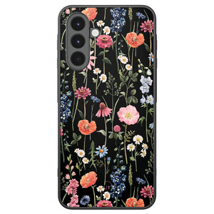 Leuke Telefoonhoesjes Samsung Galaxy A16 backcover hoesje - Dark flowers