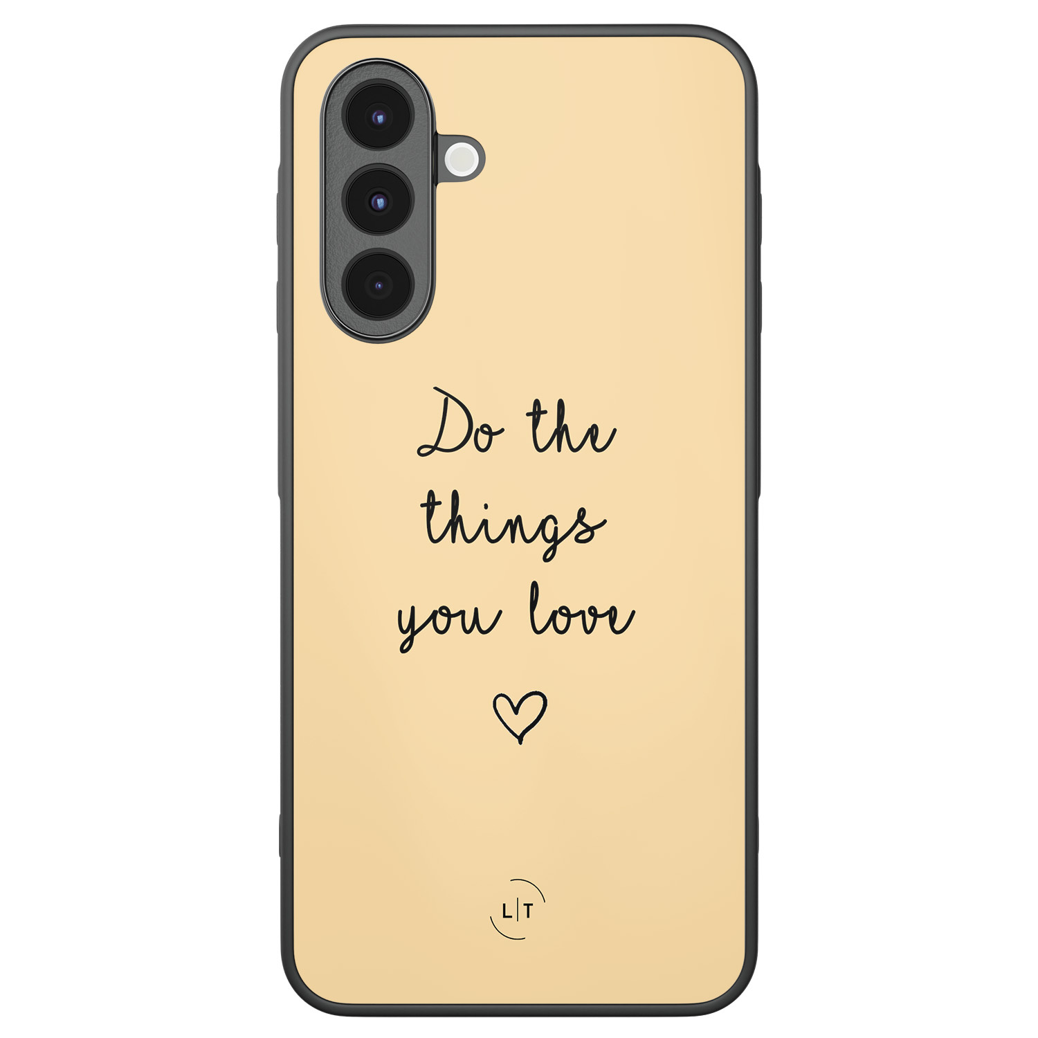 Leuke Telefoonhoesjes Samsung Galaxy A16 backcover hoesje - Do the things with love