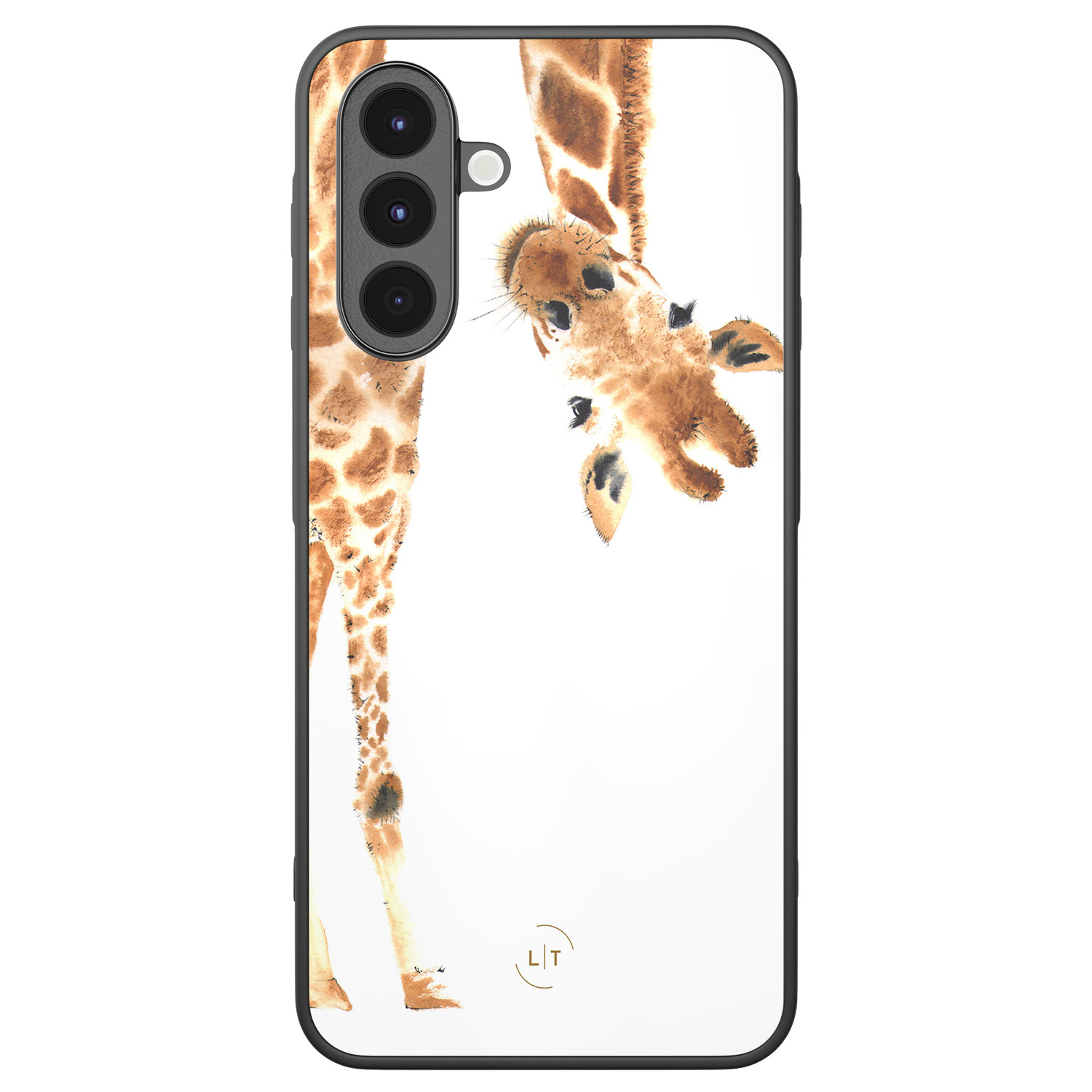 Leuke Telefoonhoesjes Samsung Galaxy A16 backcover hoesje - Giraffe