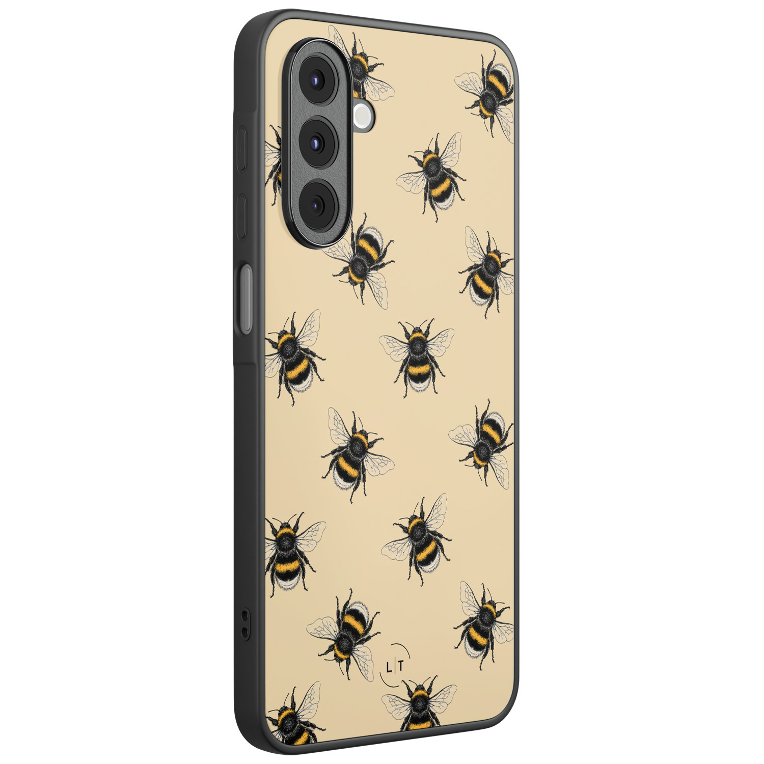 Leuke Telefoonhoesjes Samsung Galaxy A16 backcover hoesje - Bee happy