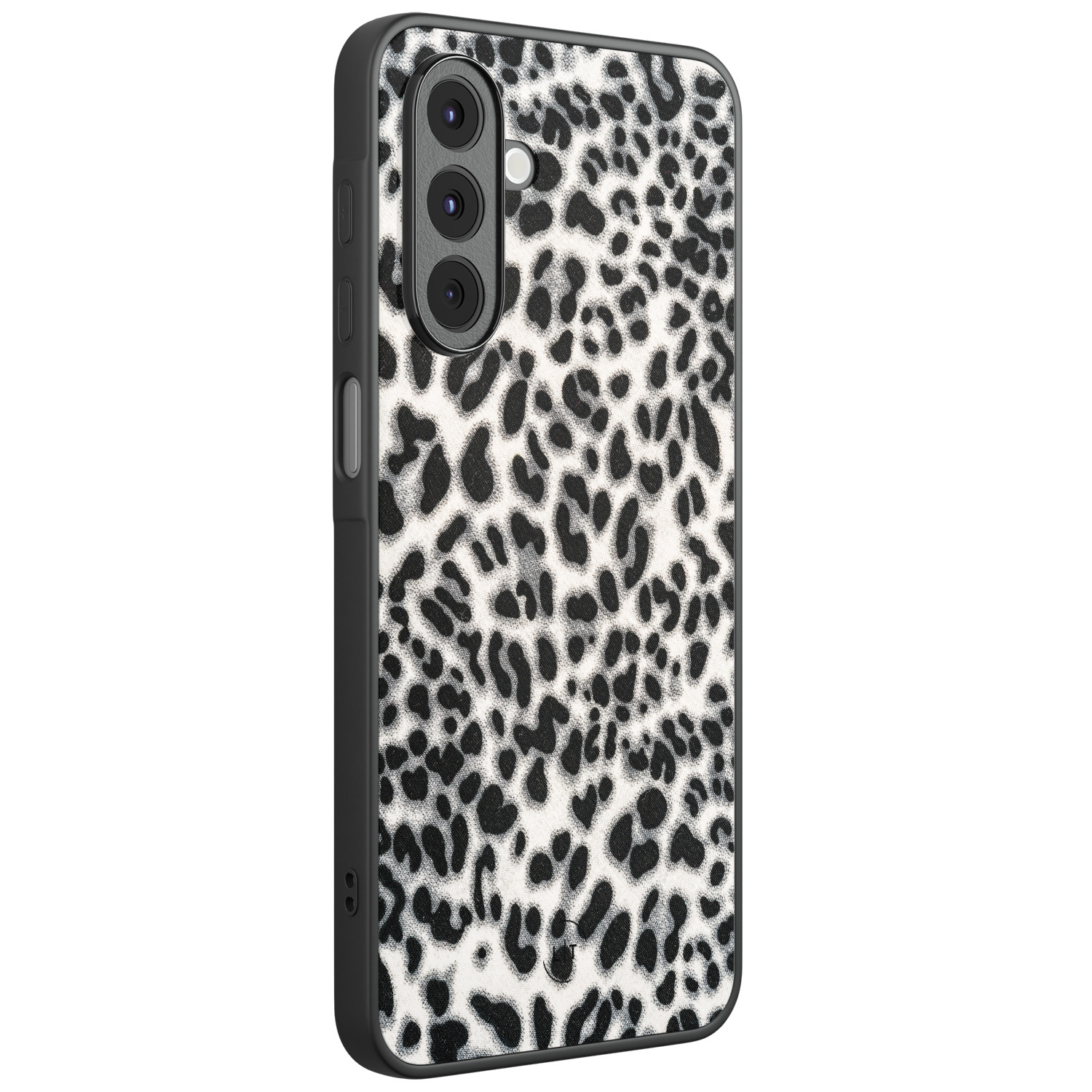 Leuke Telefoonhoesjes Samsung Galaxy A16 backcover hoesje - Luipaard grijs