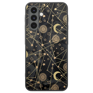 Leuke Telefoonhoesjes Samsung Galaxy A16 backcover hoesje - Sun, moon, stars