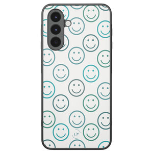 Leuke Telefoonhoesjes Samsung Galaxy A16 backcover hoesje - Happy faces