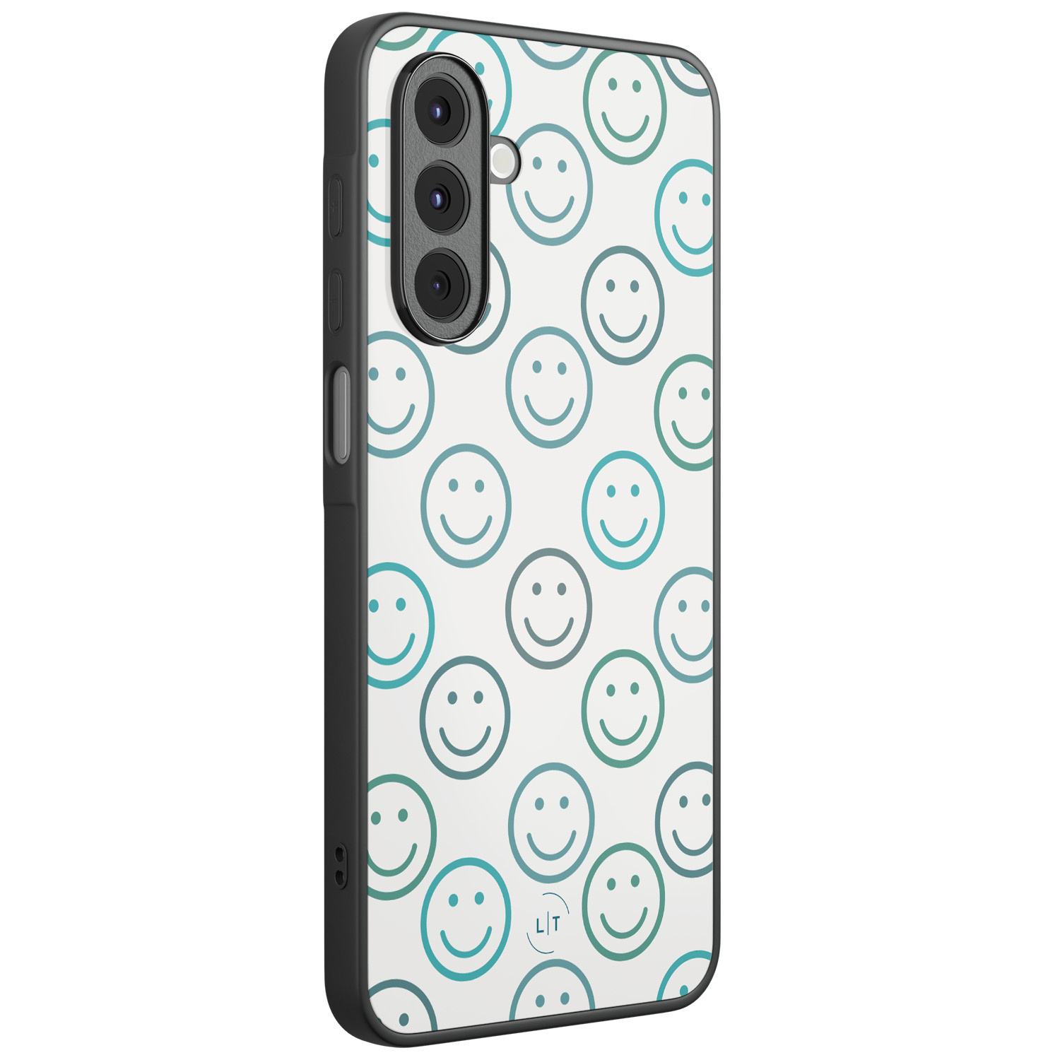 Leuke Telefoonhoesjes Samsung Galaxy A16 backcover hoesje - Happy faces