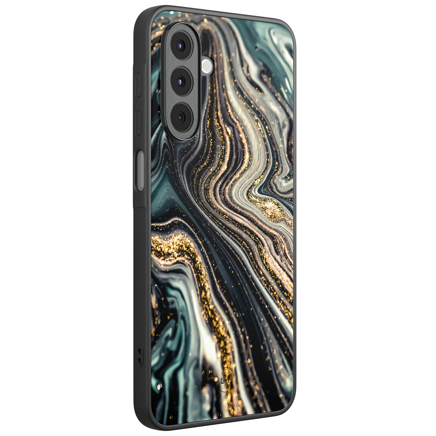 Leuke Telefoonhoesjes Samsung Galaxy A16 backcover hoesje - Marmer swirl