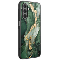 Leuke Telefoonhoesjes Samsung Galaxy A16 backcover hoesje - Marmer groen goud