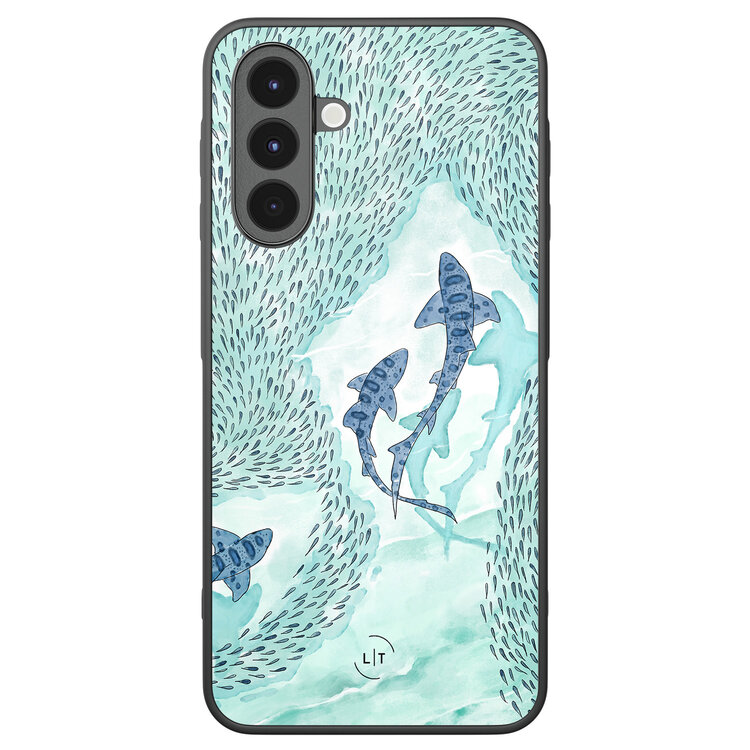 Leuke Telefoonhoesjes Samsung Galaxy A16 backcover hoesje - Baby shark