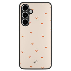 Leuke Telefoonhoesjes Samsung Galaxy S24 FE backcover hoesje - Cute hearts