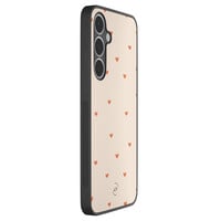 Leuke Telefoonhoesjes Samsung Galaxy S24 FE backcover hoesje - Cute hearts