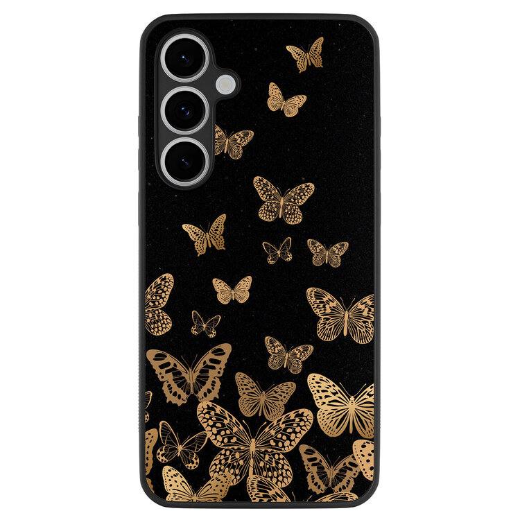 Leuke Telefoonhoesjes Samsung Galaxy S24 FE backcover hoesje - Vlinders