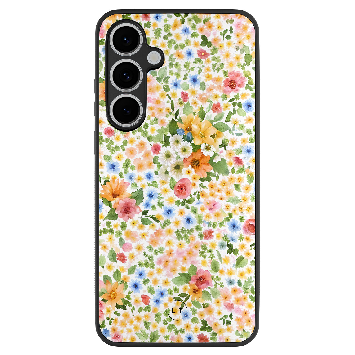 Leuke Telefoonhoesjes Samsung Galaxy S24 FE backcover hoesje - Lovely flowers