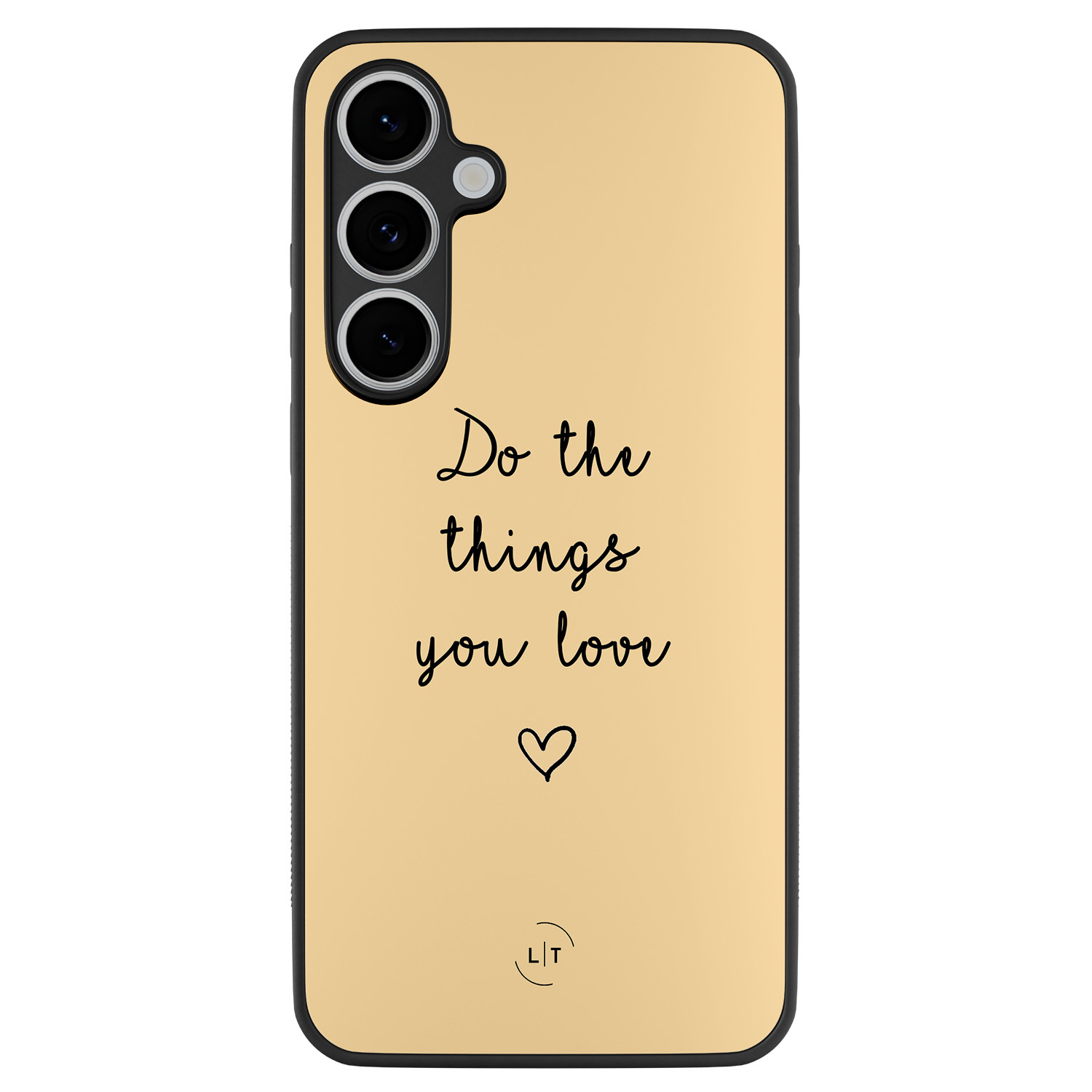 Leuke Telefoonhoesjes Samsung Galaxy S24 FE backcover hoesje - Do the things with love