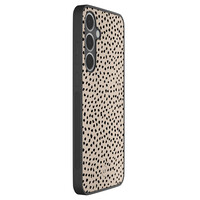 Leuke Telefoonhoesjes Samsung Galaxy S24 FE backcover hoesje - Almond dots