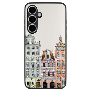 Leuke Telefoonhoesjes Samsung Galaxy S24 FE backcover hoesje - Grachtenpandjes