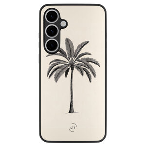Leuke Telefoonhoesjes Samsung Galaxy S24 FE backcover hoesje - Palmboom