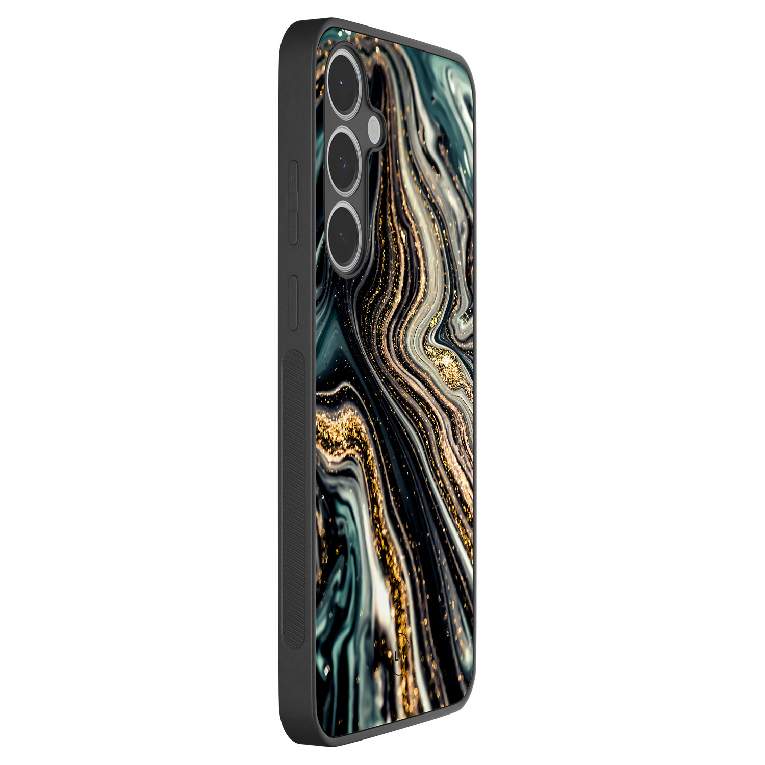 Leuke Telefoonhoesjes Samsung Galaxy S24 FE backcover hoesje - Marmer swirl