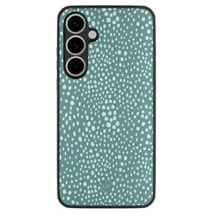 Leuke Telefoonhoesjes Samsung Galaxy S24 FE backcover hoesje - Blue dots
