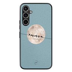 Leuke Telefoonhoesjes Samsung Galaxy S23 FE backcover hoesje - Moon birds