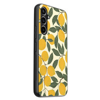Leuke Telefoonhoesjes Samsung Galaxy S23 FE backcover hoesje - Citroenen