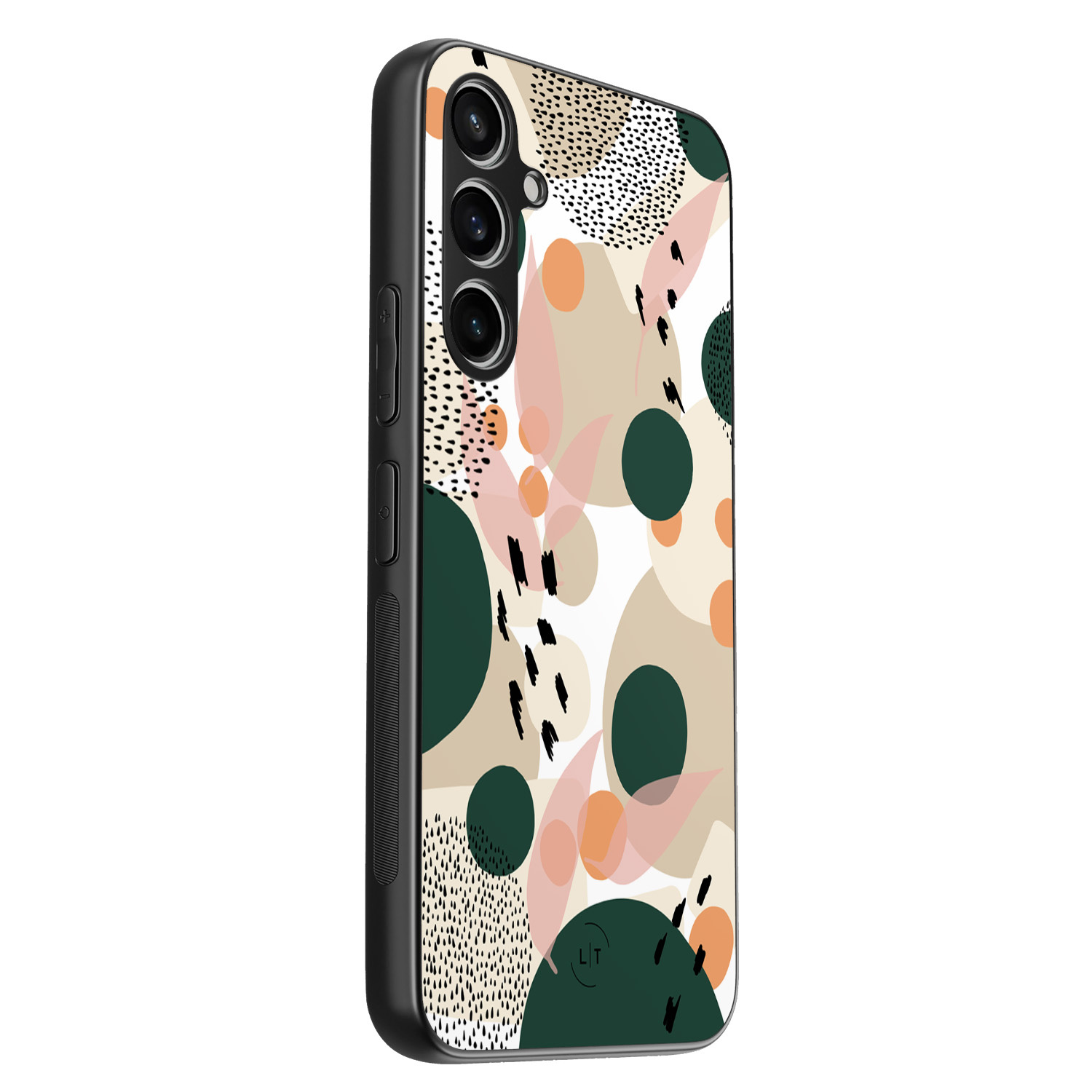 Leuke Telefoonhoesjes Samsung Galaxy S23 FE backcover hoesje - Abstract painted