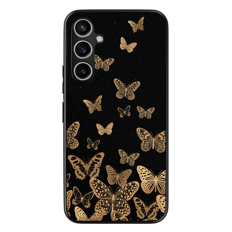 Leuke Telefoonhoesjes Samsung Galaxy S23 FE backcover hoesje - Vlinders