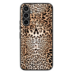 Leuke Telefoonhoesjes Samsung Galaxy S23 FE backcover hoesje - Luipaardprint