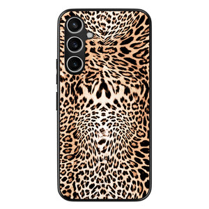 Leuke Telefoonhoesjes Samsung Galaxy S23 FE backcover hoesje - Luipaardprint