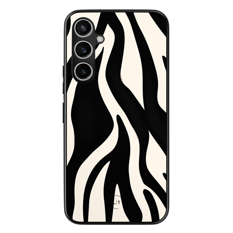 Leuke Telefoonhoesjes Samsung Galaxy S23 FE backcover hoesje - Zebra