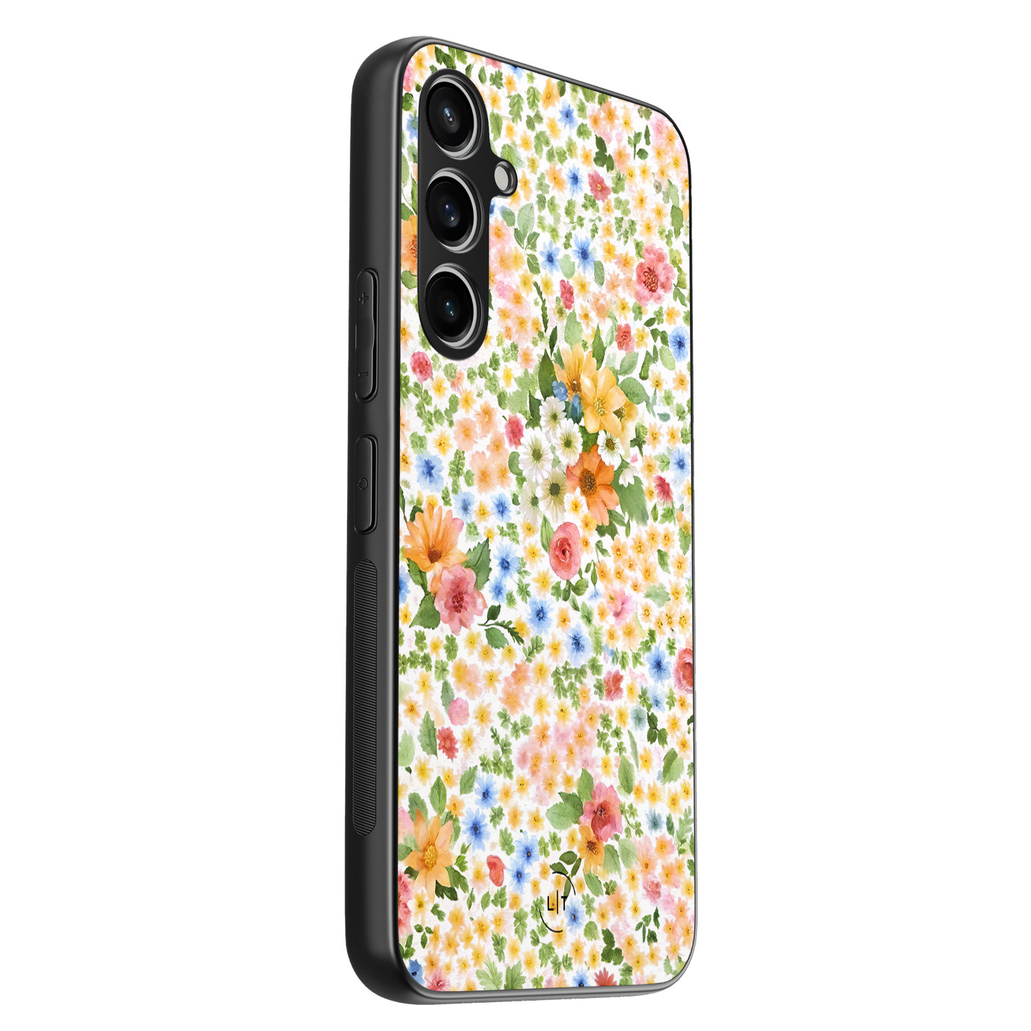 Leuke Telefoonhoesjes Samsung Galaxy S23 FE backcover hoesje - Lovely flowers