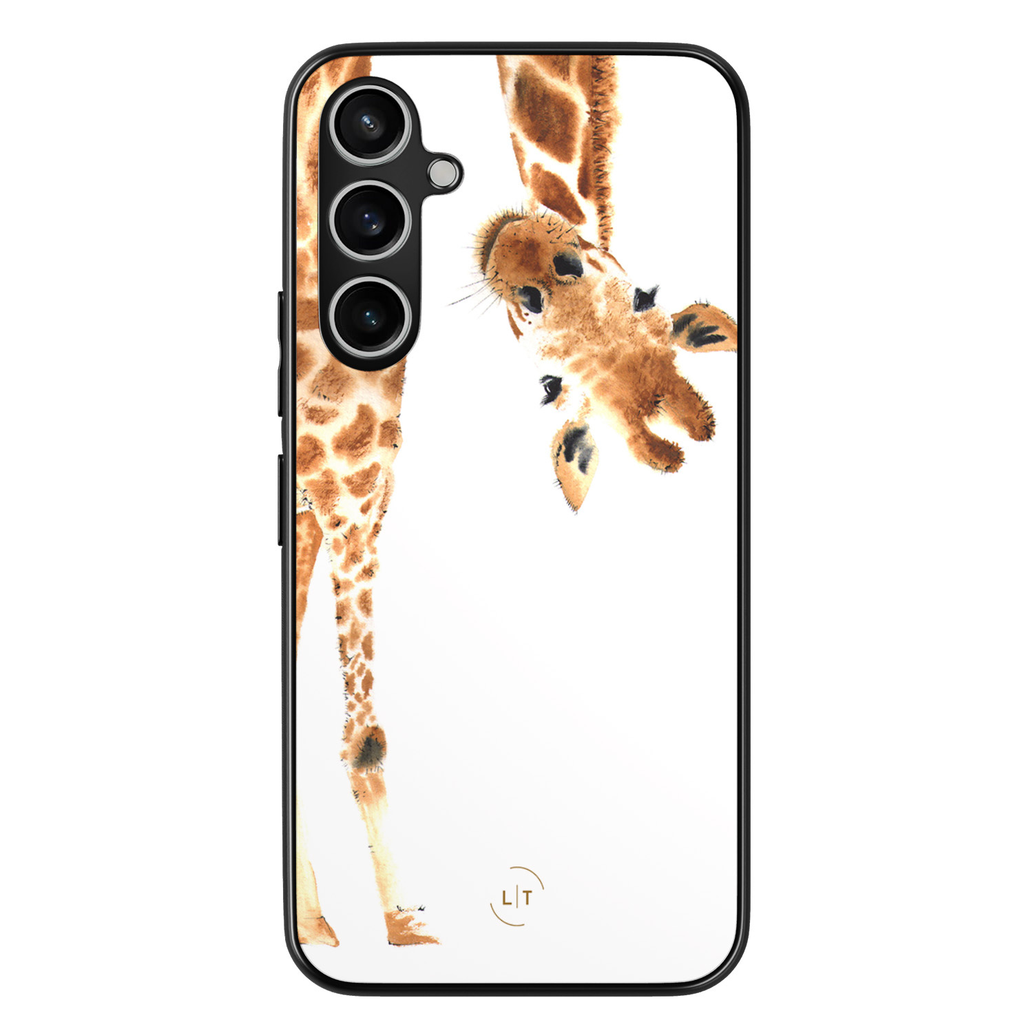Leuke Telefoonhoesjes Samsung Galaxy S23 FE backcover hoesje - Giraffe