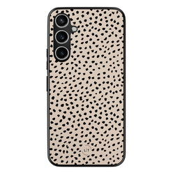 Leuke Telefoonhoesjes Samsung Galaxy S23 FE backcover hoesje - Almond dots