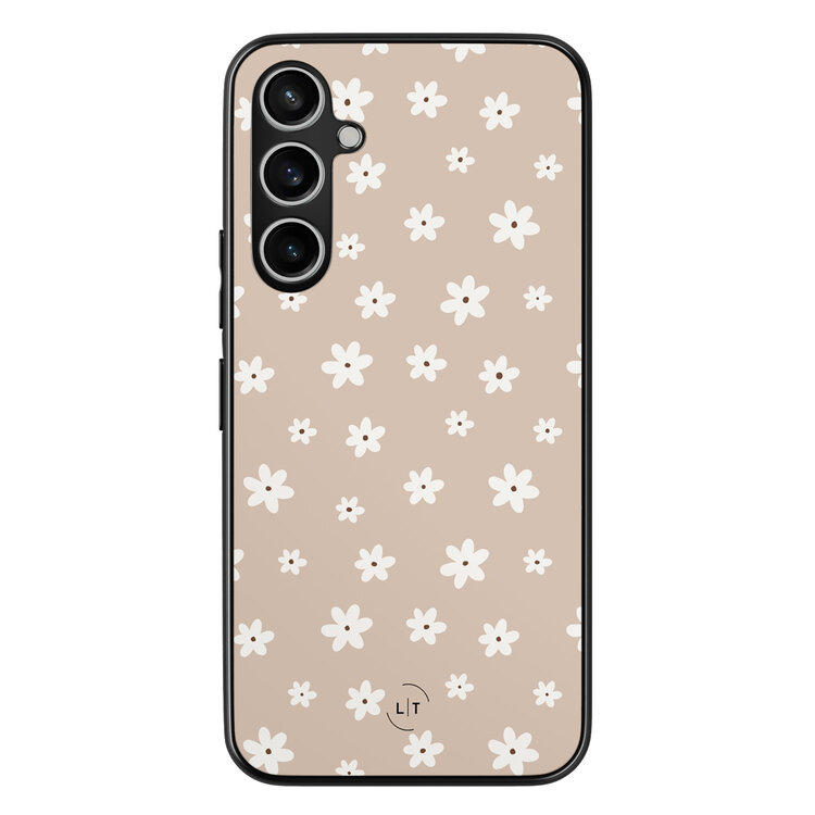 Leuke Telefoonhoesjes Samsung Galaxy S23 FE backcover hoesje - Cute flowers