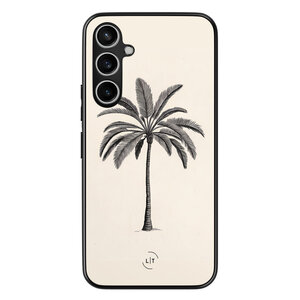 Leuke Telefoonhoesjes Samsung Galaxy S23 FE backcover hoesje - Palmboom