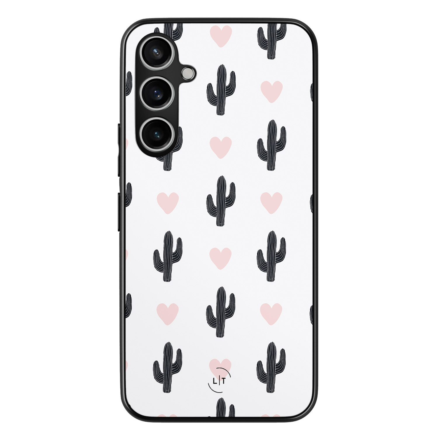 Leuke Telefoonhoesjes Samsung Galaxy S23 FE backcover hoesje - Cactus love