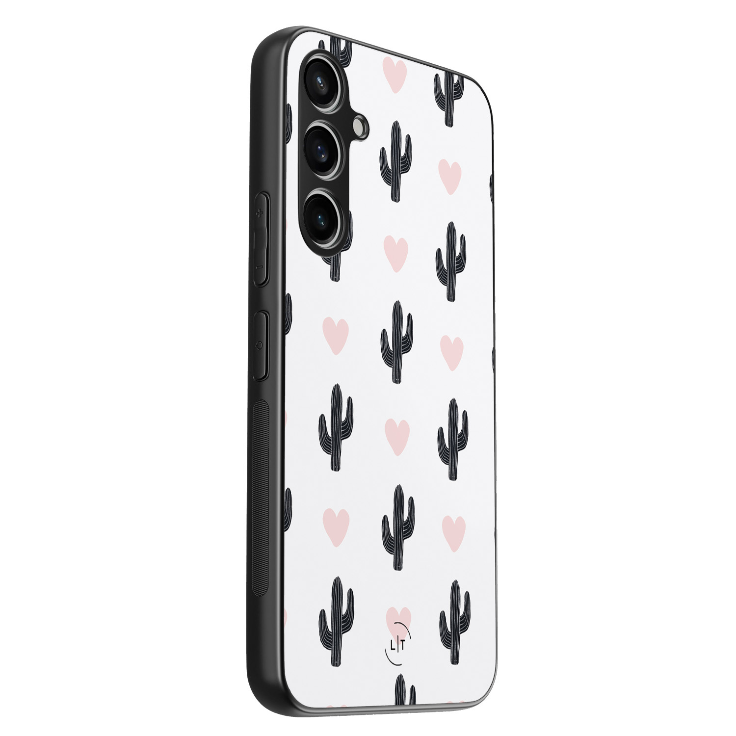 Leuke Telefoonhoesjes Samsung Galaxy S23 FE backcover hoesje - Cactus love