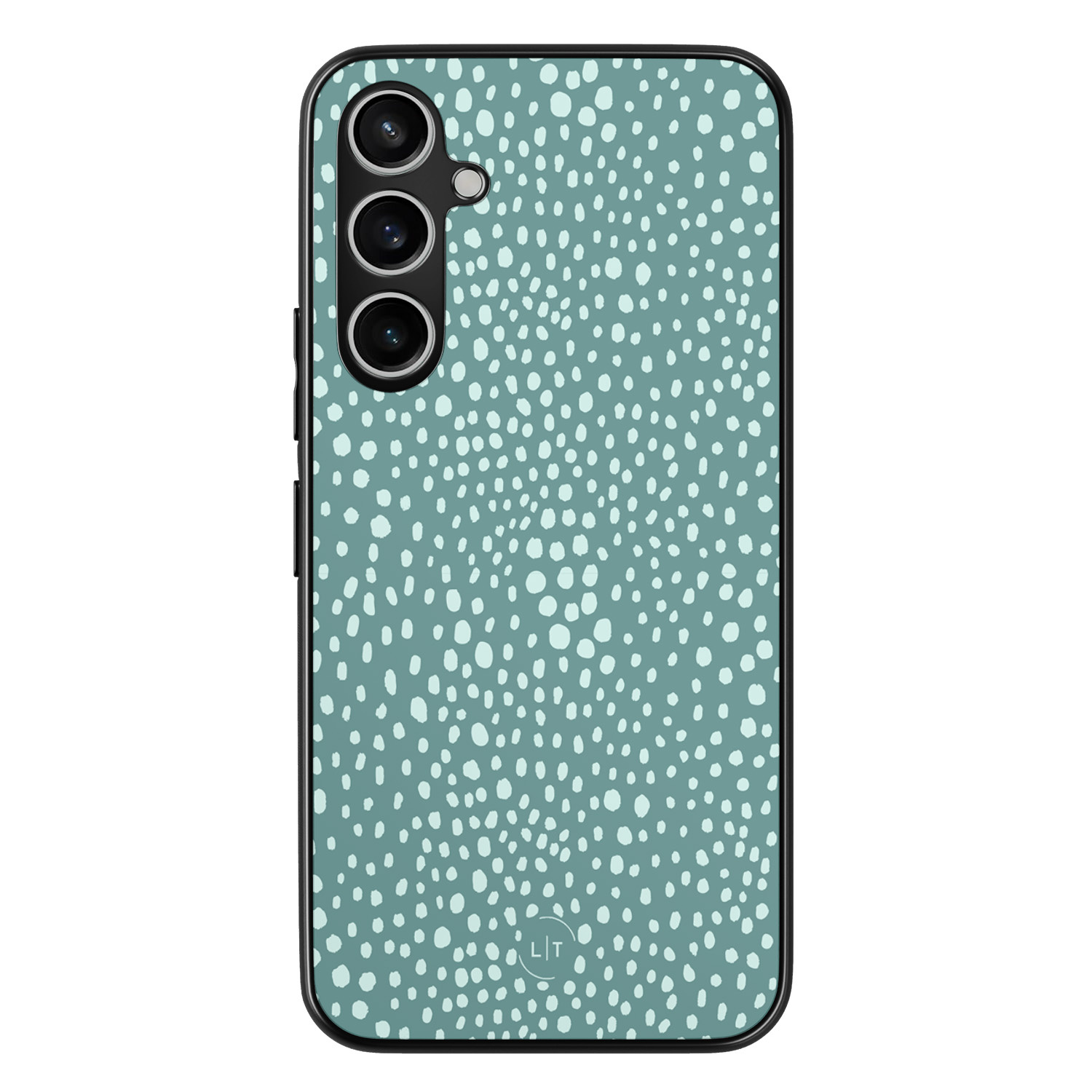 Leuke Telefoonhoesjes Samsung Galaxy S23 FE backcover hoesje - Blue dots