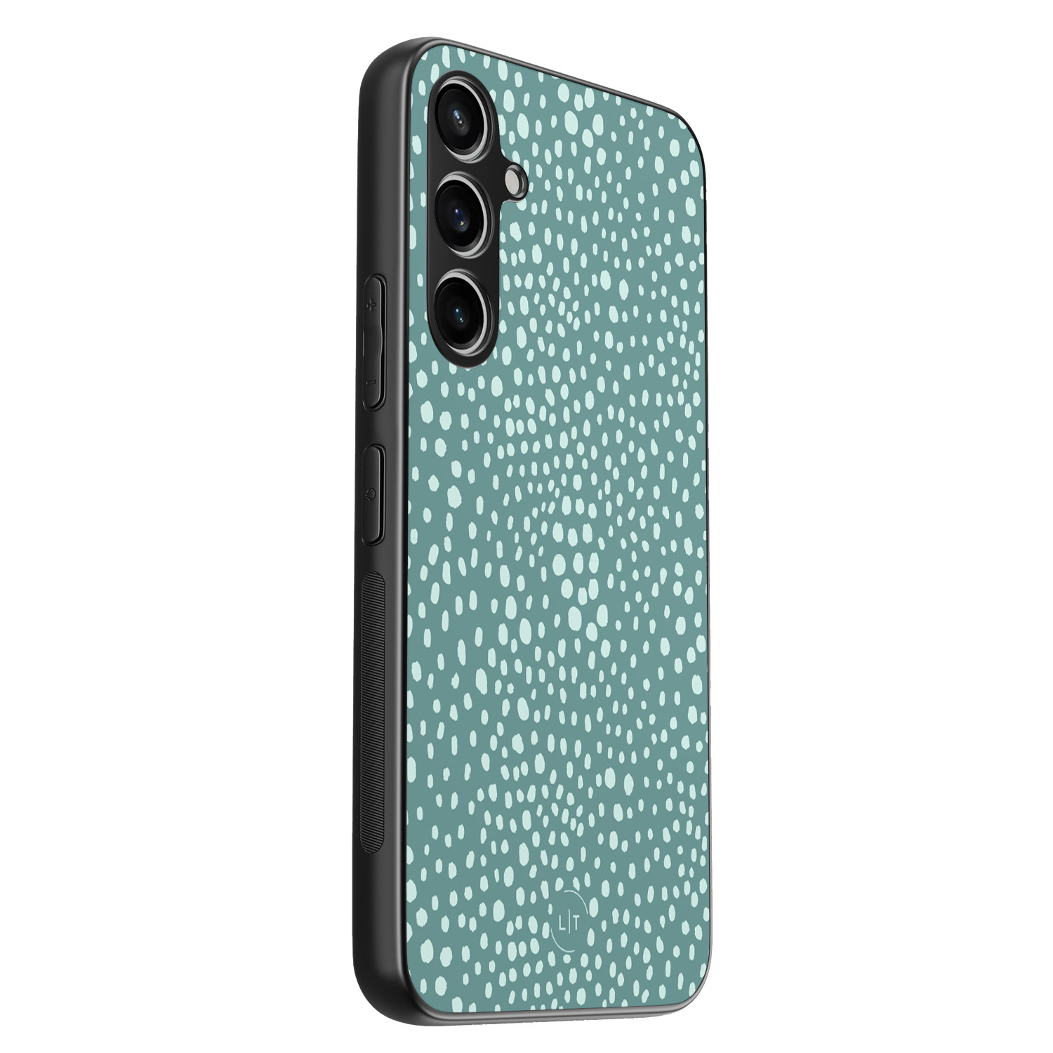 Leuke Telefoonhoesjes Samsung Galaxy S23 FE backcover hoesje - Blue dots