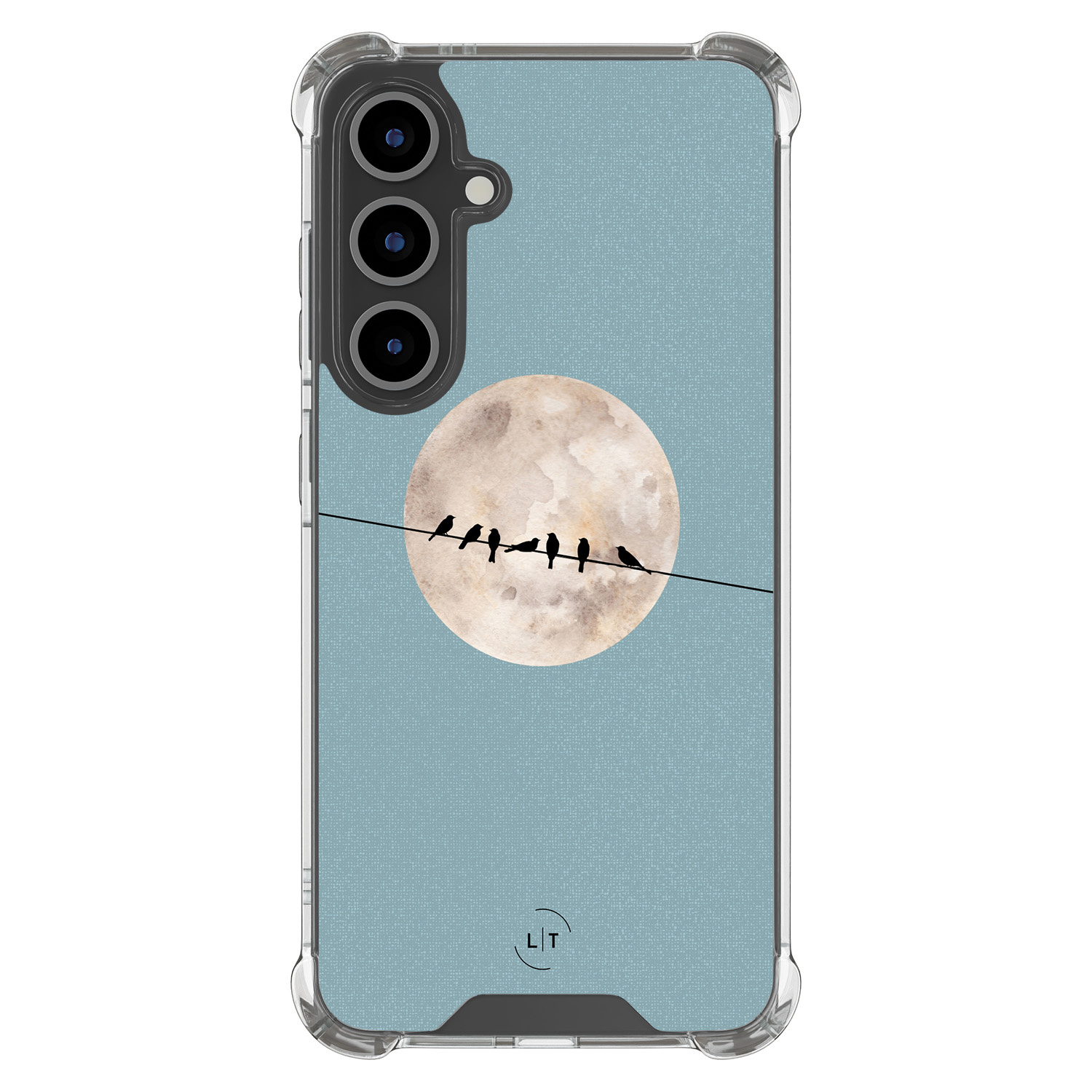 Leuke Telefoonhoesjes Samsung Galaxy S25 FE shockproof case - Moon birds