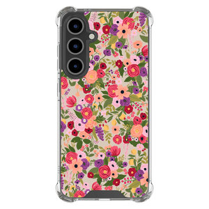 Leuke Telefoonhoesjes Samsung Galaxy S25 FE shockproof case - Floral garden