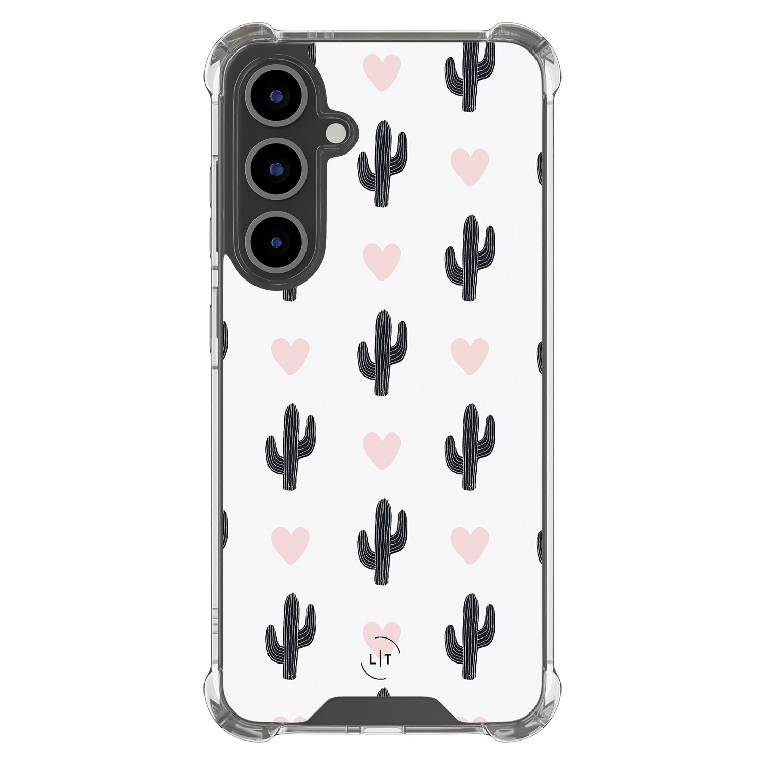 Leuke Telefoonhoesjes Samsung Galaxy S25 FE shockproof case - Cactus love