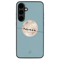 Leuke Telefoonhoesjes Samsung Galaxy S25 FE backcover hoesje - Moon birds