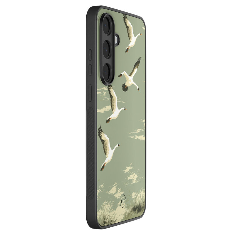 Leuke Telefoonhoesjes Samsung Galaxy S25 FE backcover hoesje - Vogels