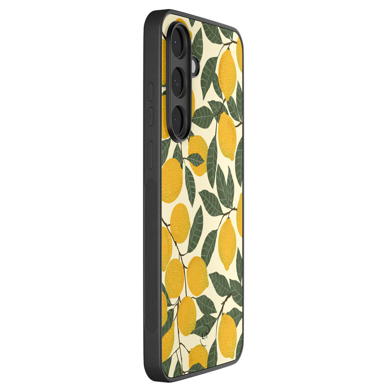Leuke Telefoonhoesjes Samsung Galaxy S25 FE backcover hoesje - Citroenen