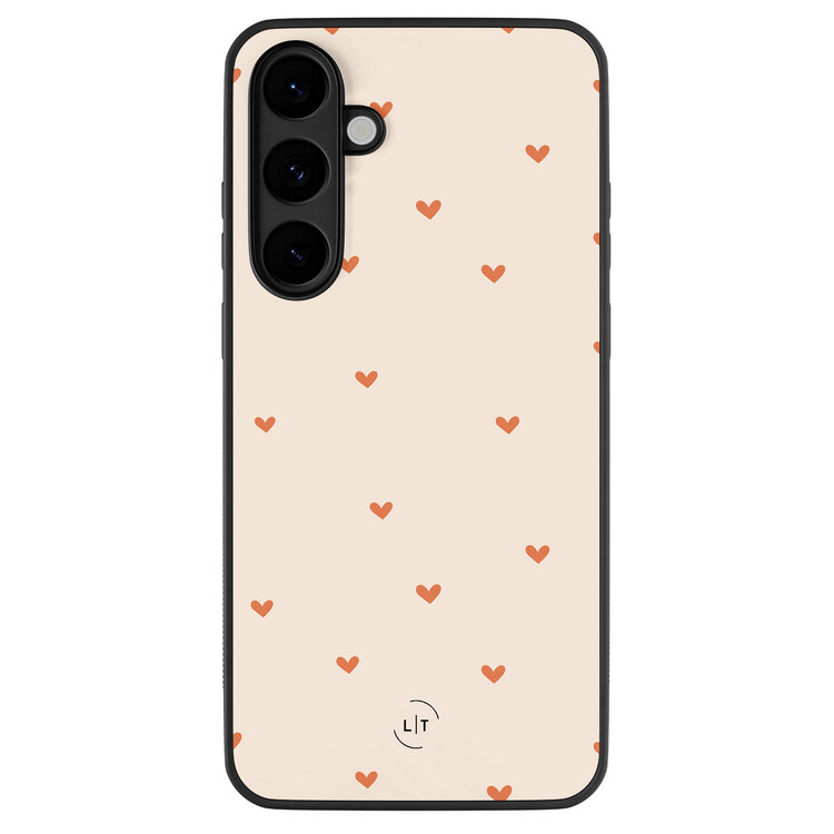 Leuke Telefoonhoesjes Samsung Galaxy S25 FE backcover hoesje - Cute hearts