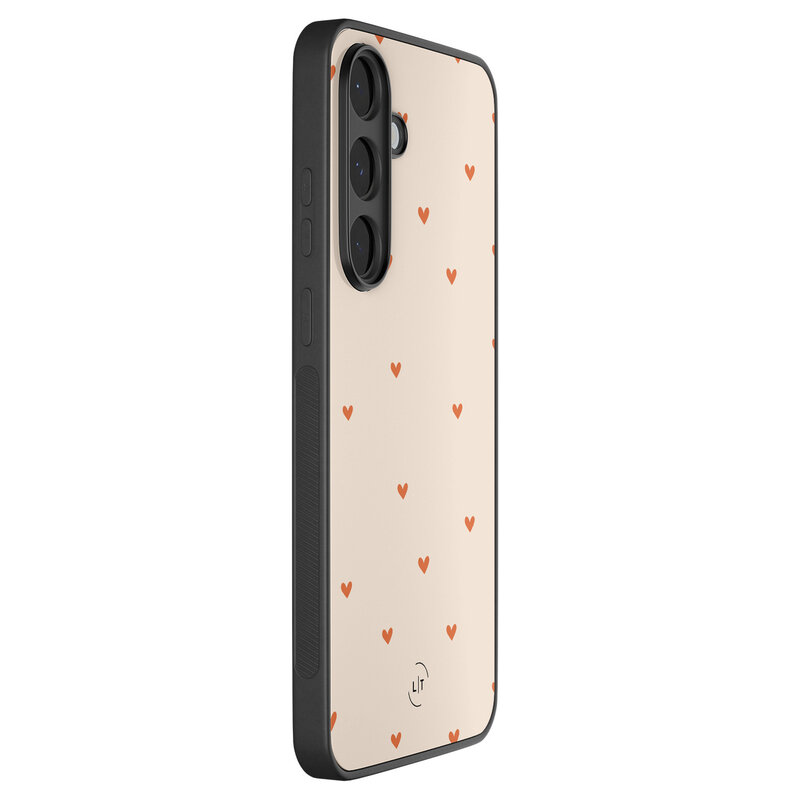 Leuke Telefoonhoesjes Samsung Galaxy S25 FE backcover hoesje - Cute hearts