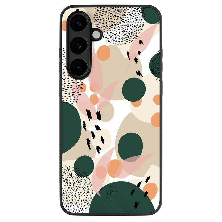 Leuke Telefoonhoesjes Samsung Galaxy S25 FE backcover hoesje - Abstract painted