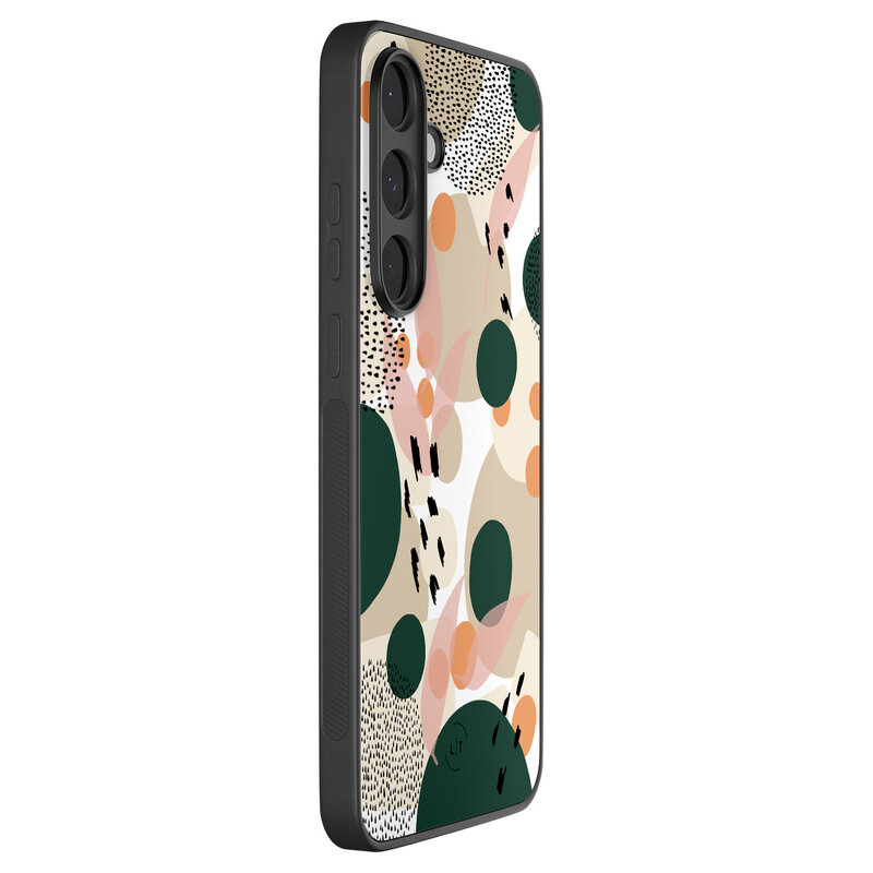 Leuke Telefoonhoesjes Samsung Galaxy S25 FE backcover hoesje - Abstract painted